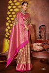 Aashika Vol 1 By Saroj 1001 To 1006 Soft Tissue Organza Silk Saree Wholesales In Delhi
